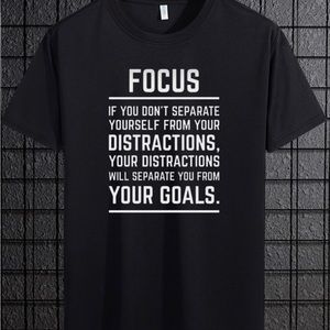 Focus mindset gym shirt